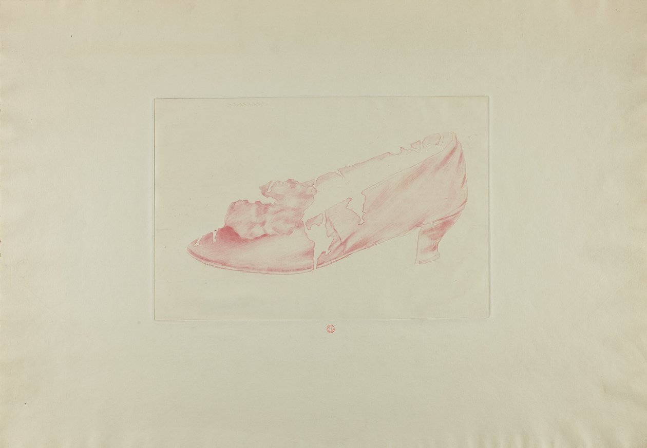 De aanval van de schoen door Henri Charles Guérard