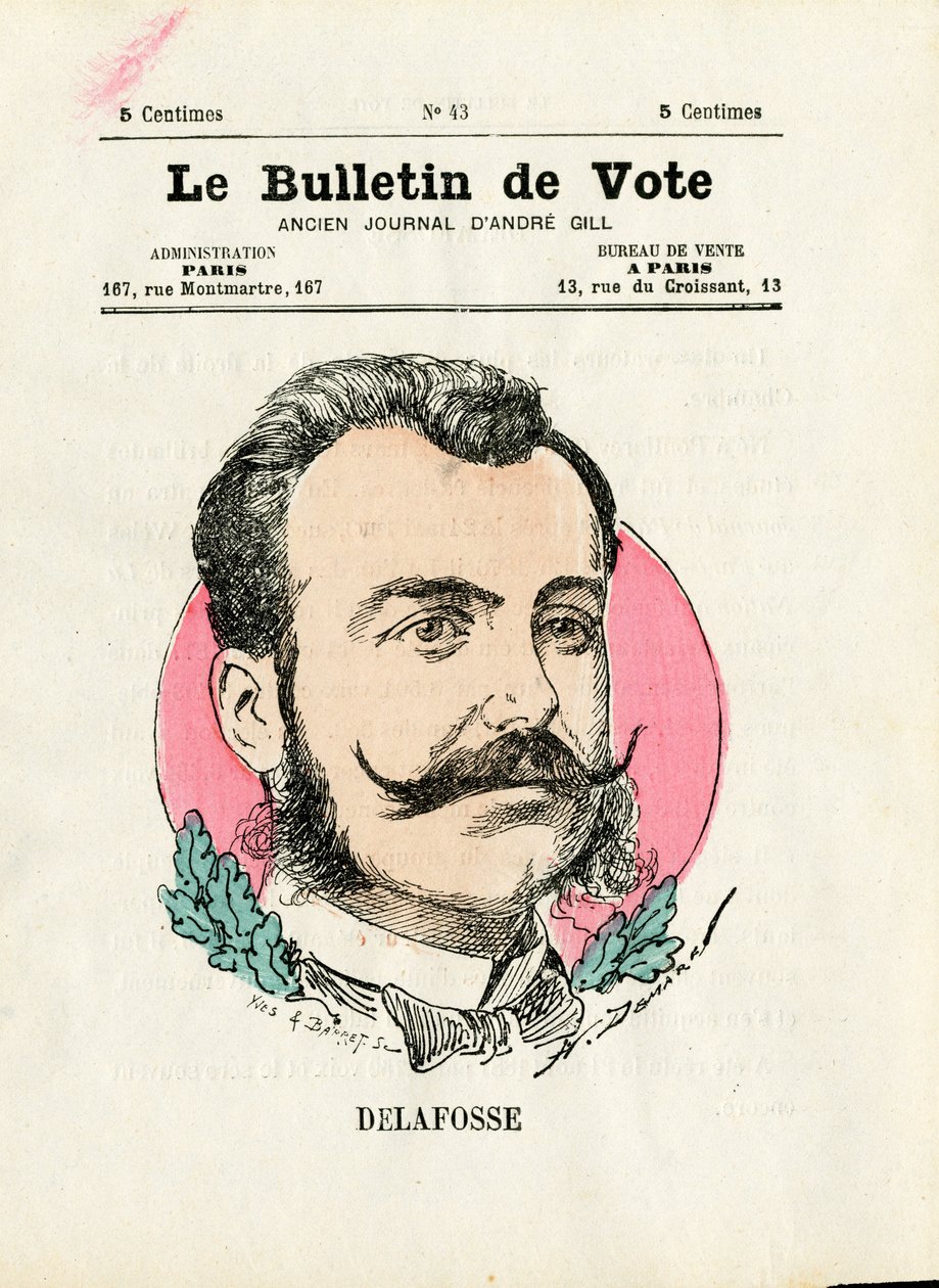 Ballot 2e serie, Satiriek in Kleuren: Delafosse - Illustratie door Henri Demare door Henri Demare