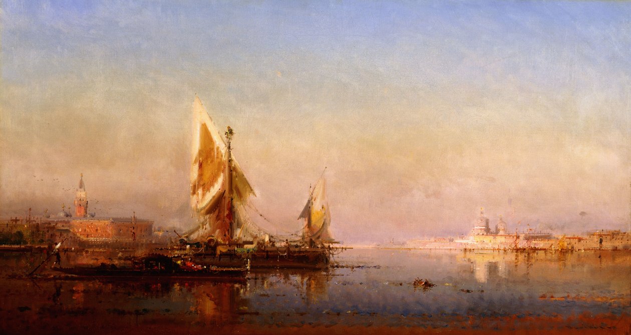 Il Bacino, Venetië door Henri Duvieux