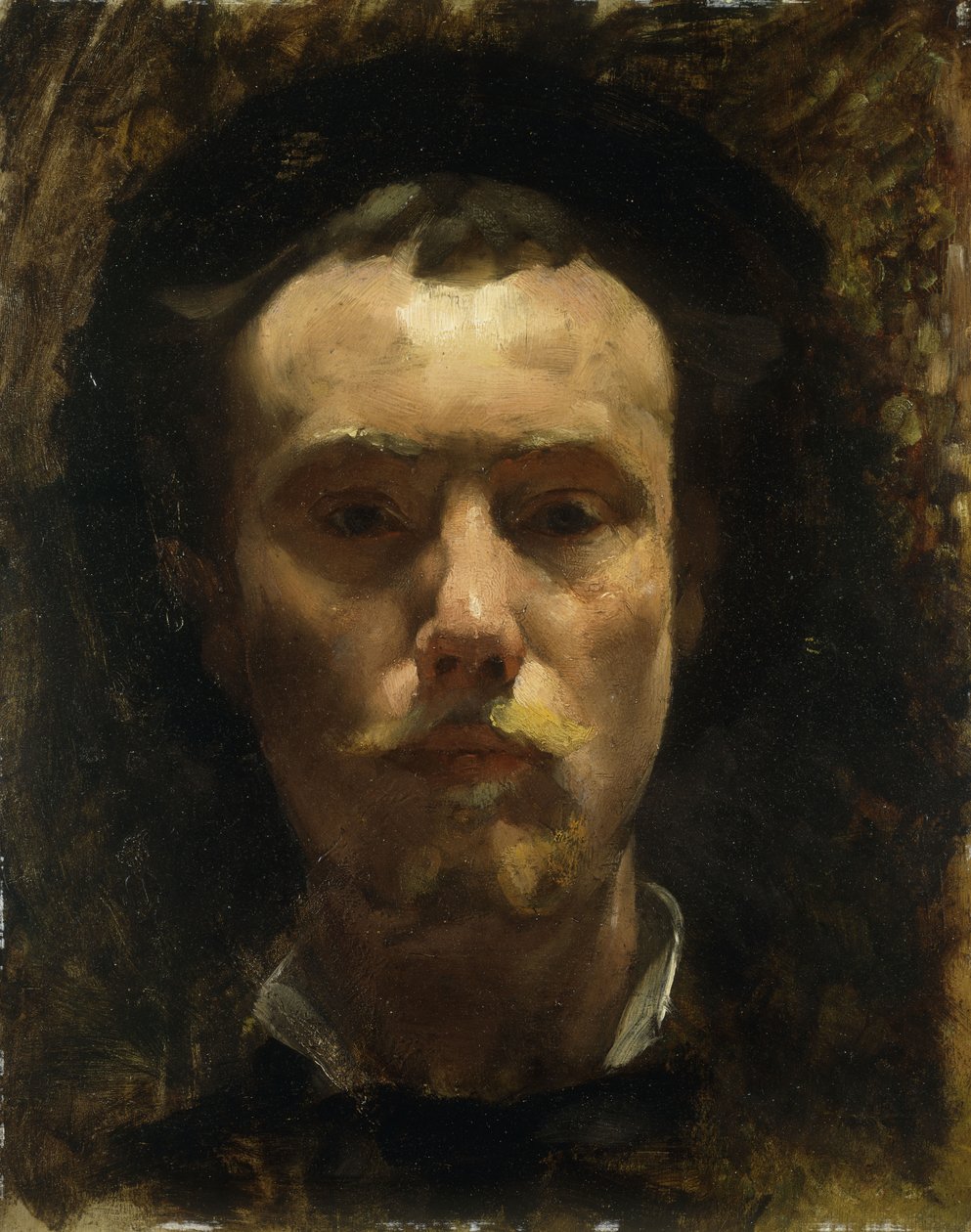 Zelfportret, c.1885 door Henri Edmond Cross