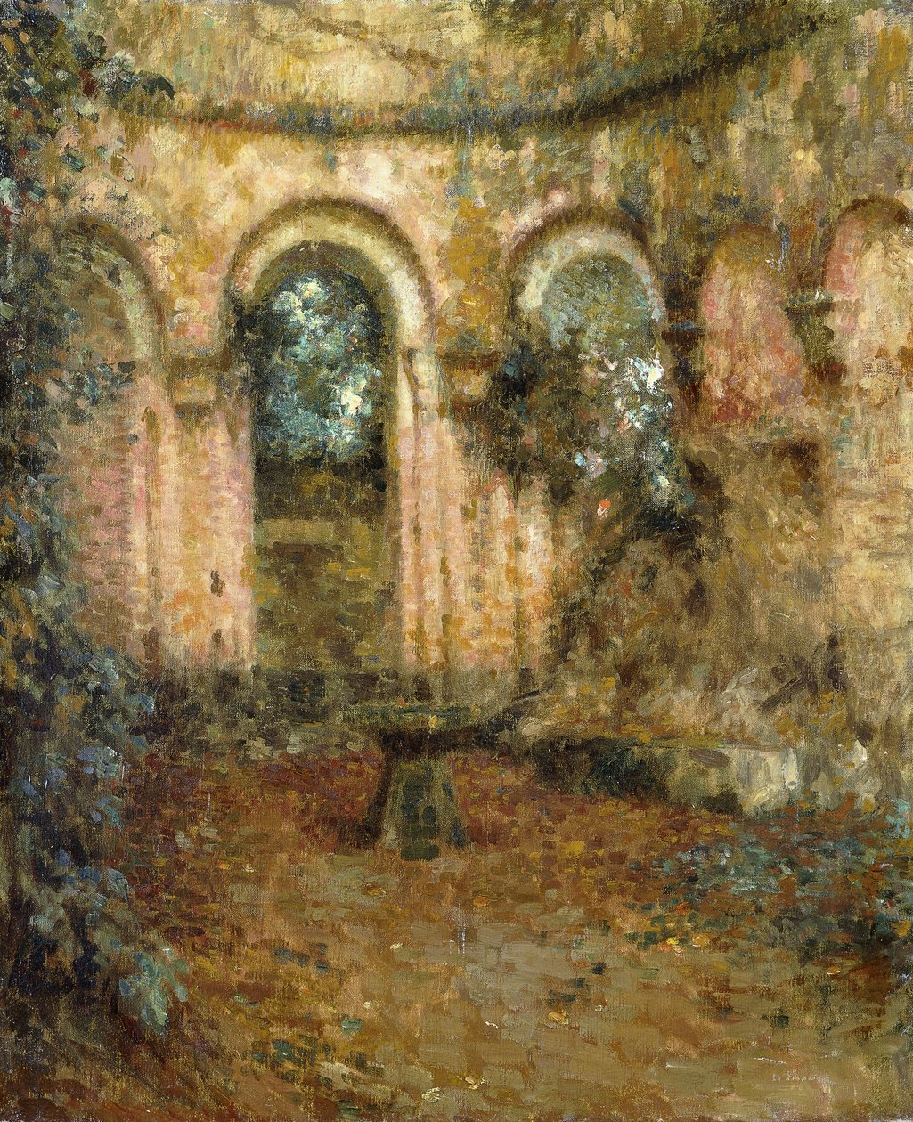 De Gronden van het Kasteel door Henri Eugene Augustin Le Sidaner