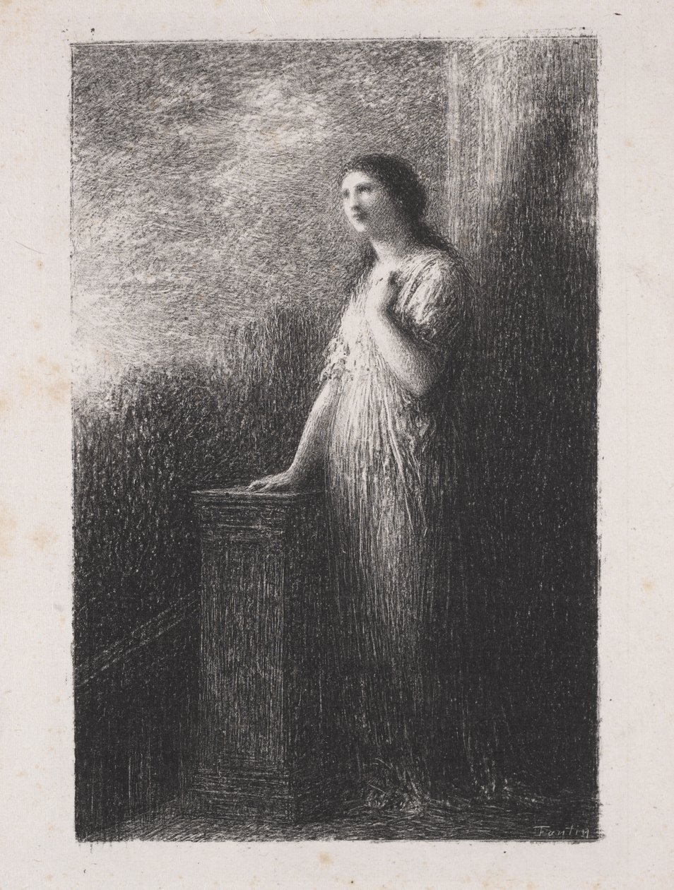 Vertrouwen in de Nacht door Henri Fantin-Latour