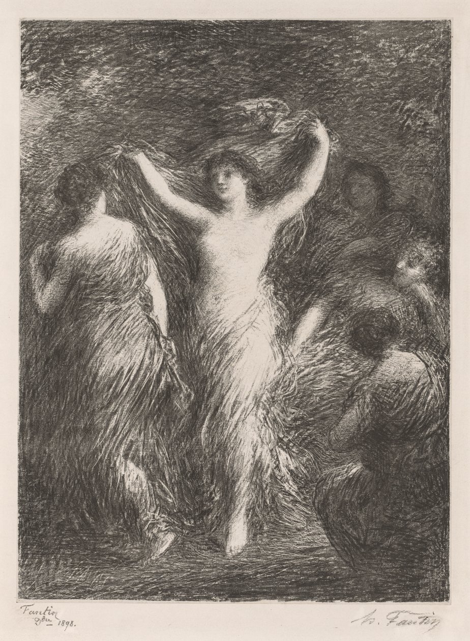 Dansen door Henri Fantin-Latour