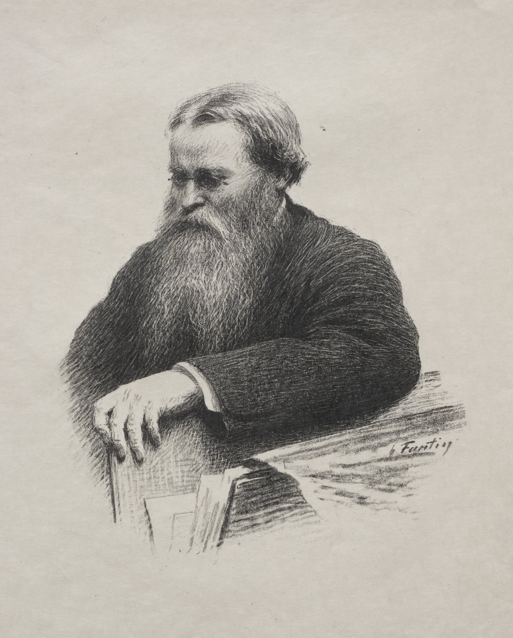 Edwin Edwards door Henri Fantin-Latour