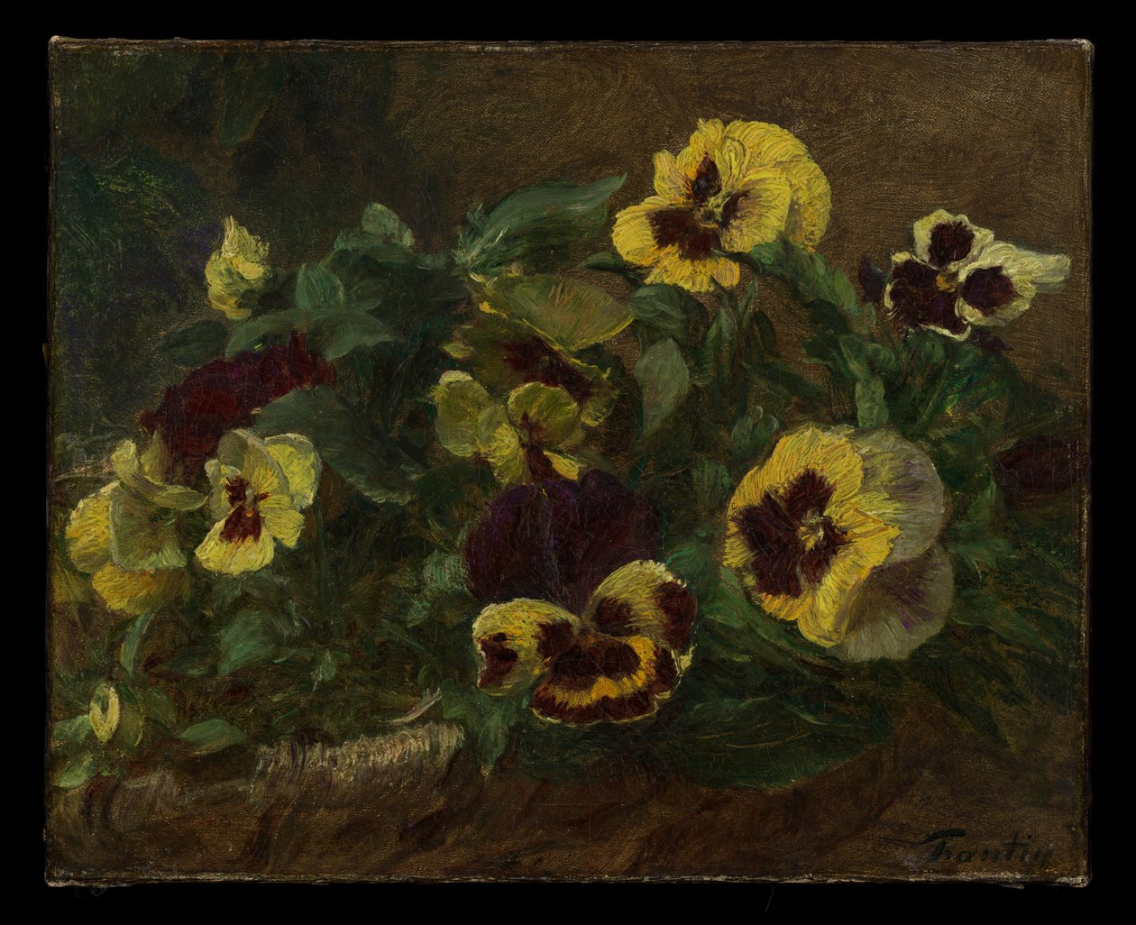 Viooltjes door Henri Fantin-Latour