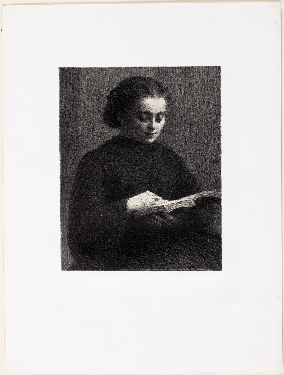 Lezen door Henri Fantin-Latour