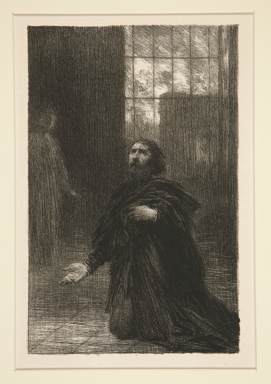 Rienzi: Vijfde bedrijf, Rienzi’s gebed door Henri Fantin-Latour
