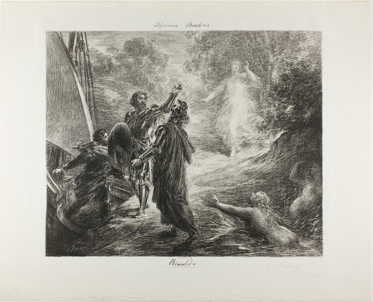 Rinaldo door Henri Fantin-Latour