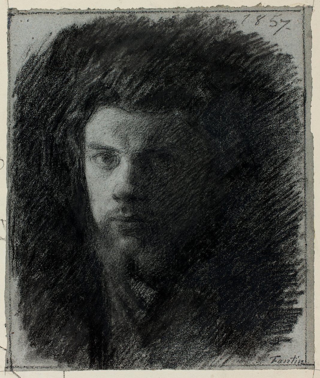 Zelfportret door Henri Fantin-Latour