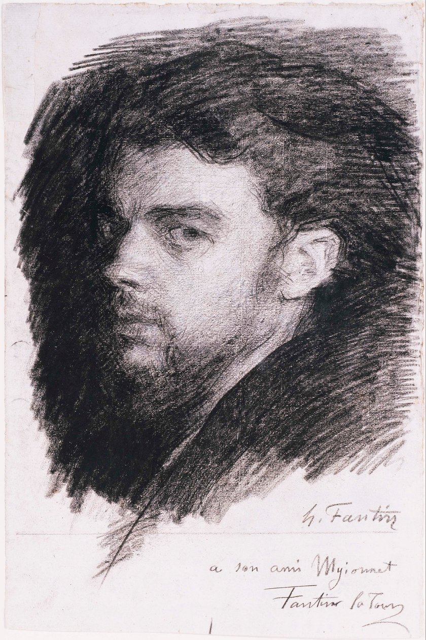 Zelfportret door Henri Fantin-Latour