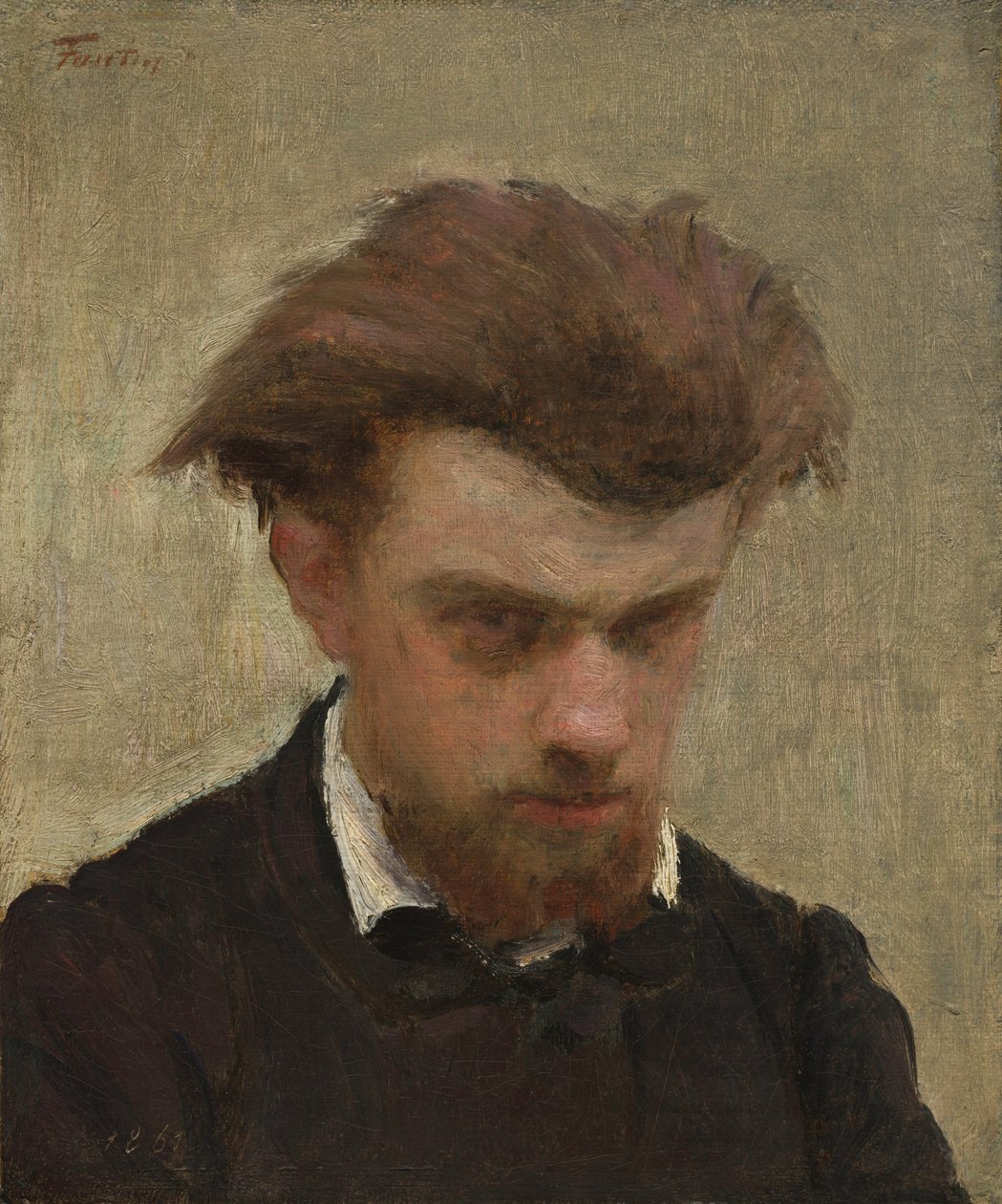Zelfportret door Henri Fantin-Latour