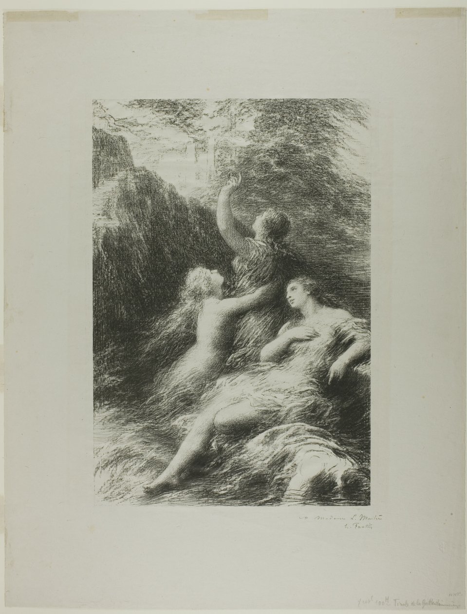 Finale van de Schemering der Goden door Ignace Henri Jean Fantin Latour