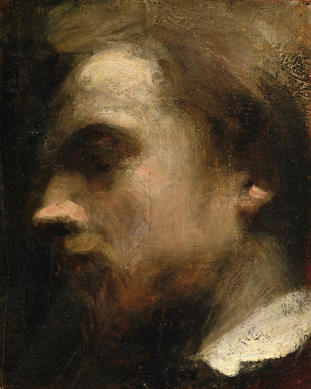 Zelfportret door Ignace Henri Jean Fantin Latour