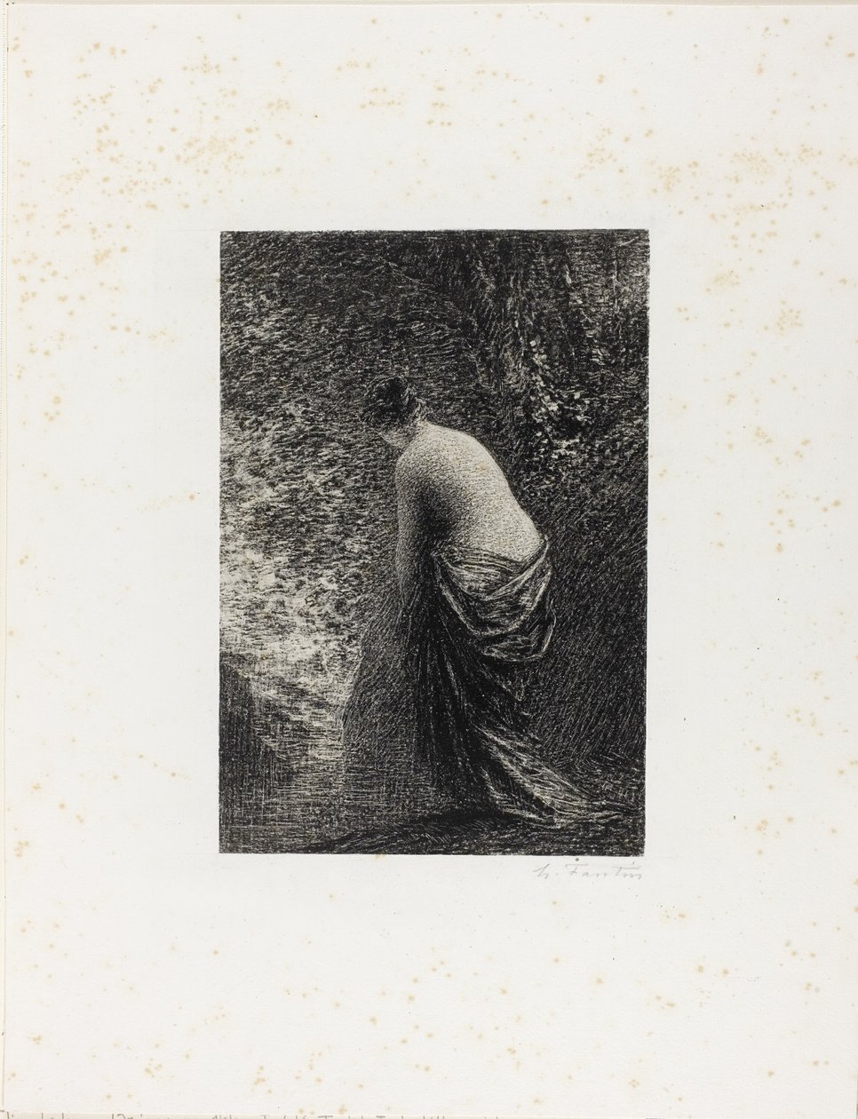 Staande Bader door Ignace Henri Jean Fantin Latour