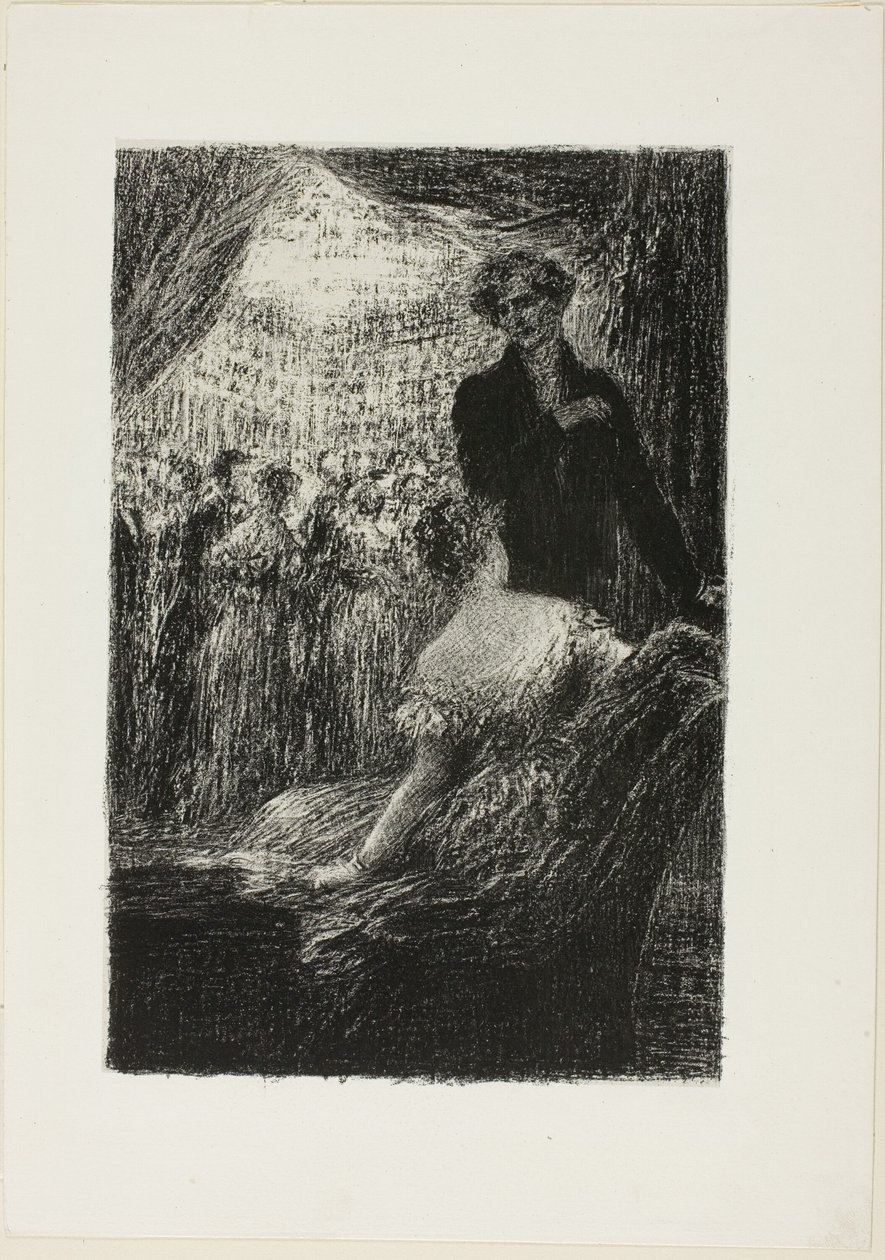 Symphonie Fantastique: Een Bal, uit Hector Berlioz, sa vie et ses oeuvres door Ignace Henri Jean Fantin Latour