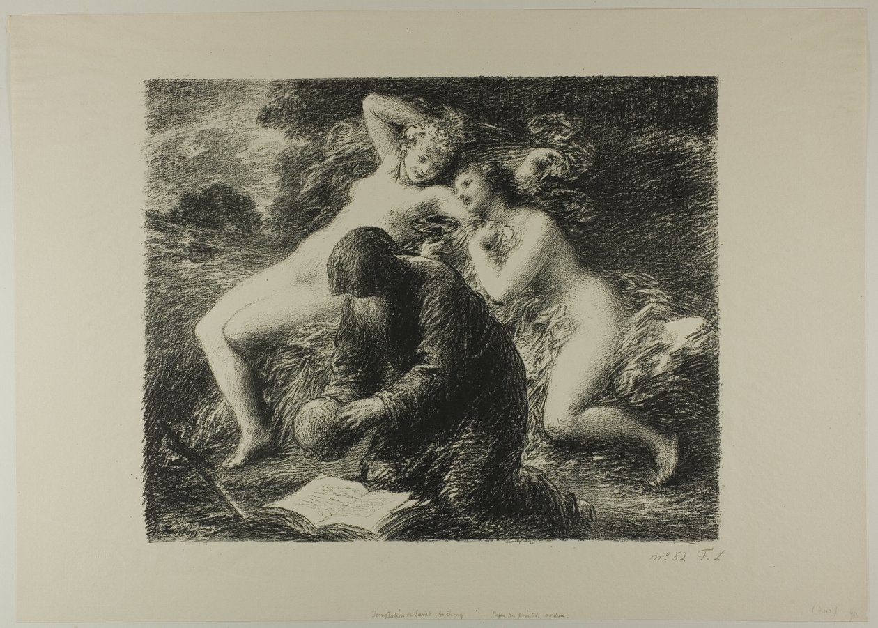 De bekoring van Sint Antonius, van het derde album van L