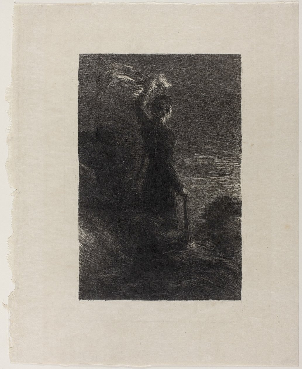 Tristan en Isolde, Act II: Signaal in de Nacht door Ignace Henri Jean Fantin Latour