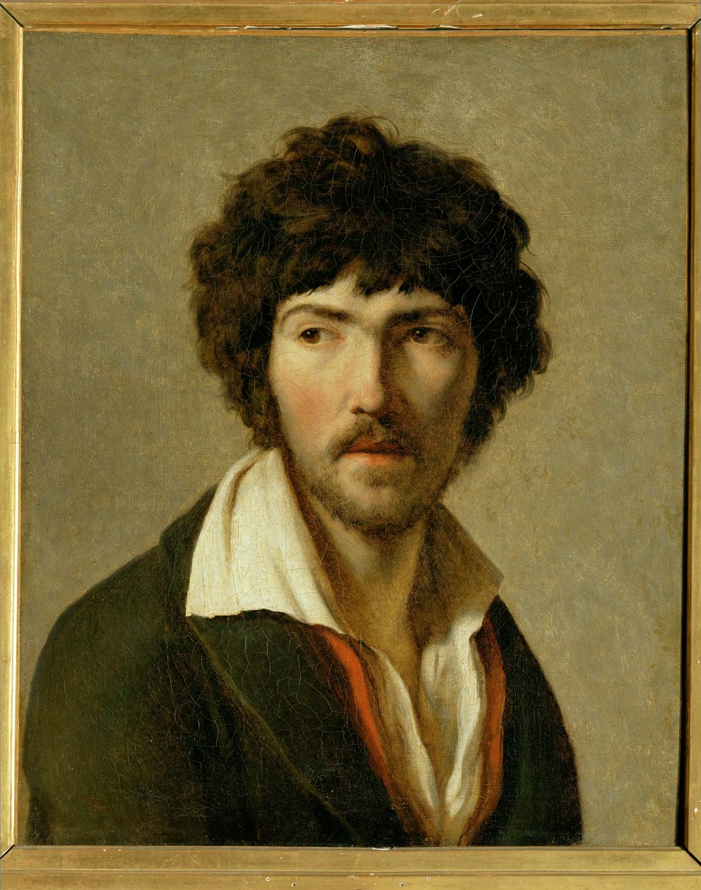 Portret van Maurice Quay, schilder ... door Henri Francois Riesener