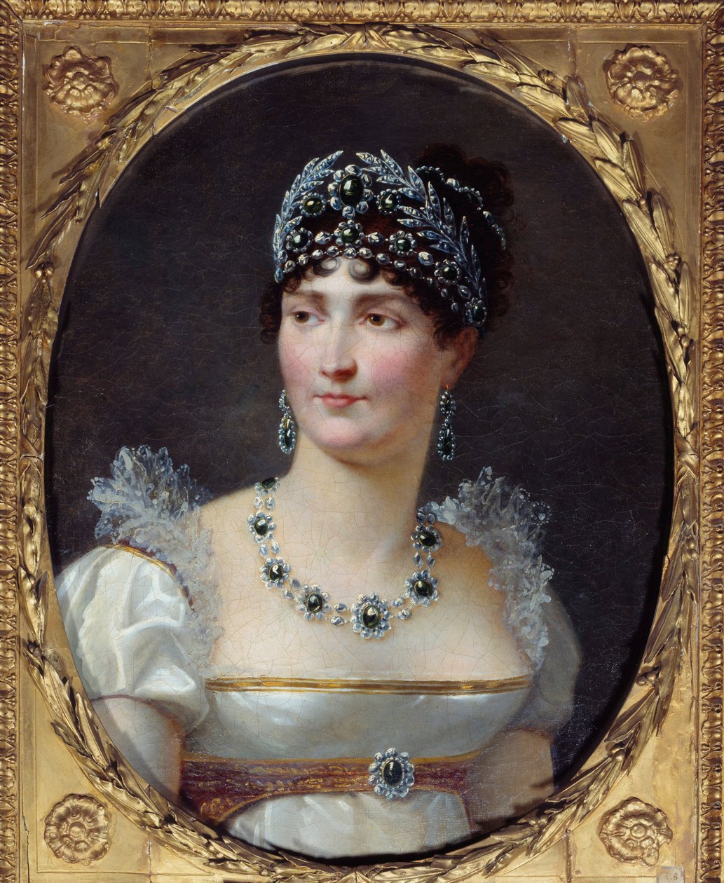 Portret van keizerin Joséphine de Beauharnais door Henri Francois Riesener