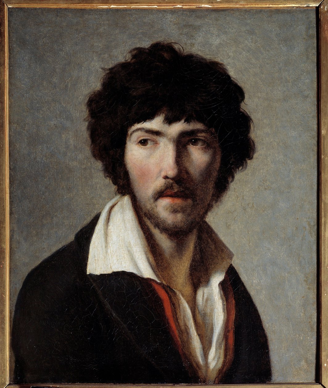 Portret van de schilder Maurice Quay (1779 -1803). Schilderij door Henri Francois Riesener (1767-1828) door Henri Francois Riesener