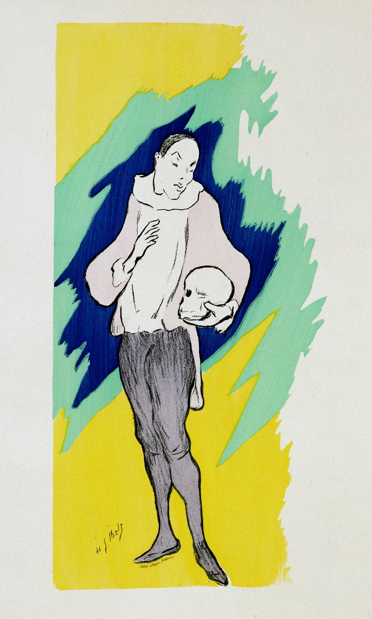 Pierrot door Henri Gabriel Ibels
