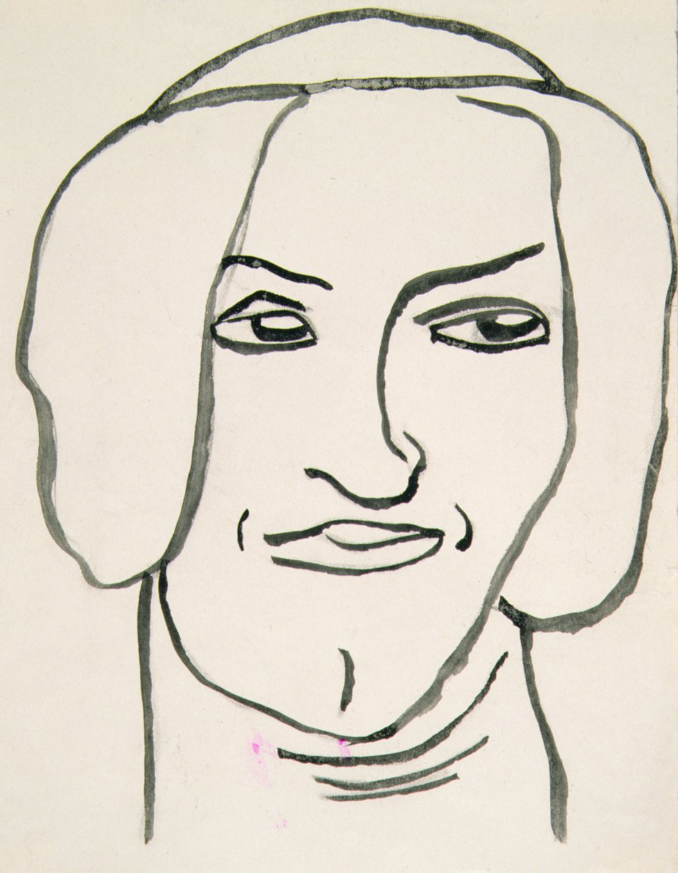 Sophie Lachend door Henri Gaudier Brzeska