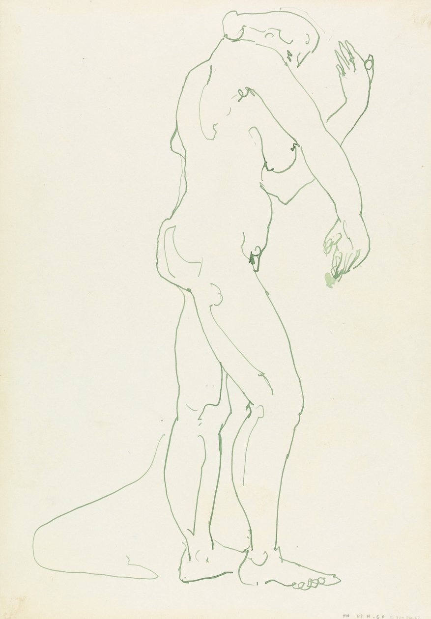 Staande Vrouwelijke Figuur door Henri Gaudier Brzeska