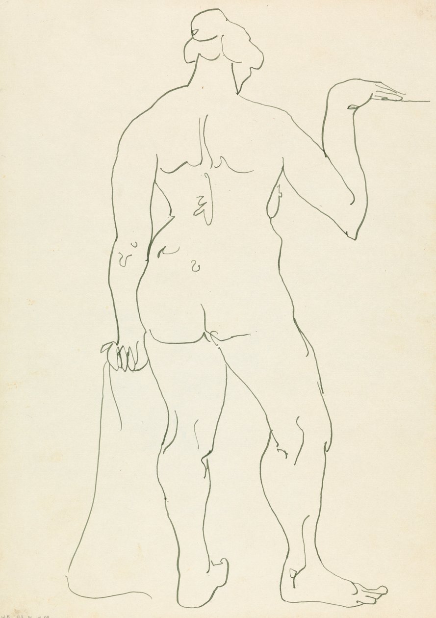Staande Vrouwelijke Figuur door Henri Gaudier Brzeska