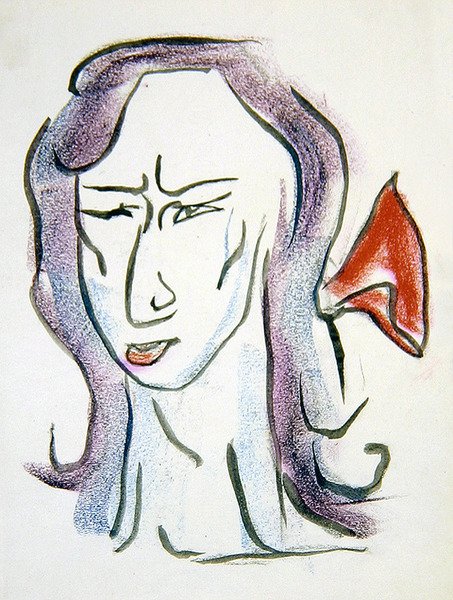De Gravin van Oxford en Asquith door Henri Gaudier-Brzeska