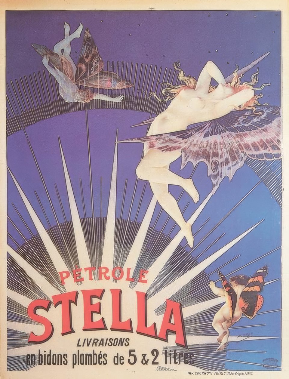 Stella Petroleum / Poster 1897 door Henri Gray