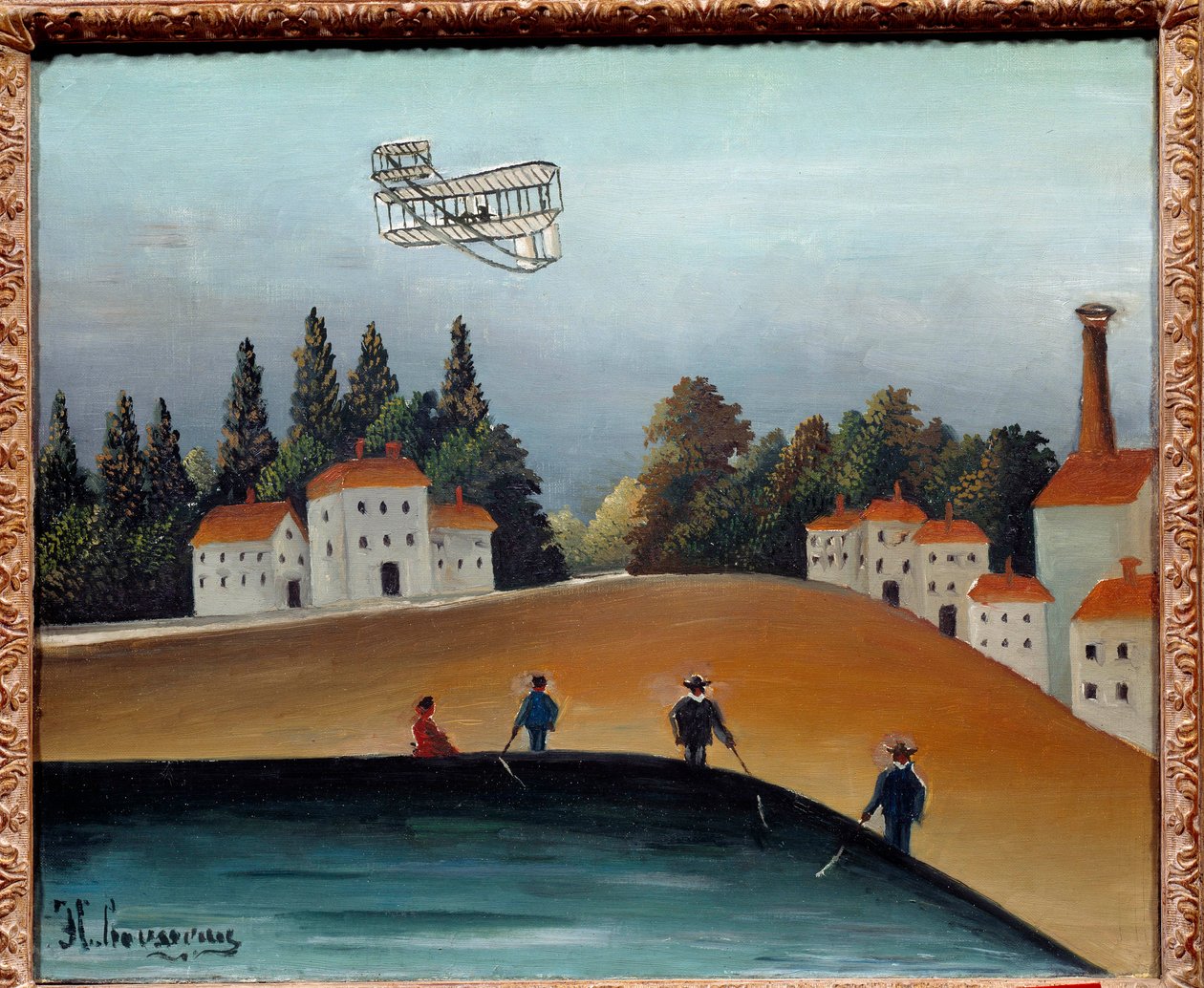 De vissers hebben de lijn door Henri J.F. Rousseau
