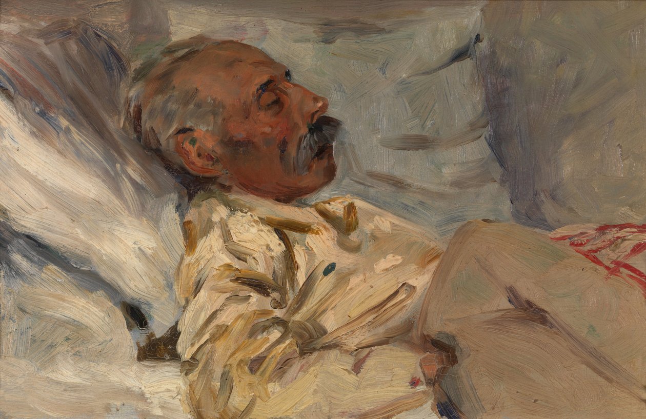 Mijn zieke grootvader door Henri Jacques Edouard Evenepoel