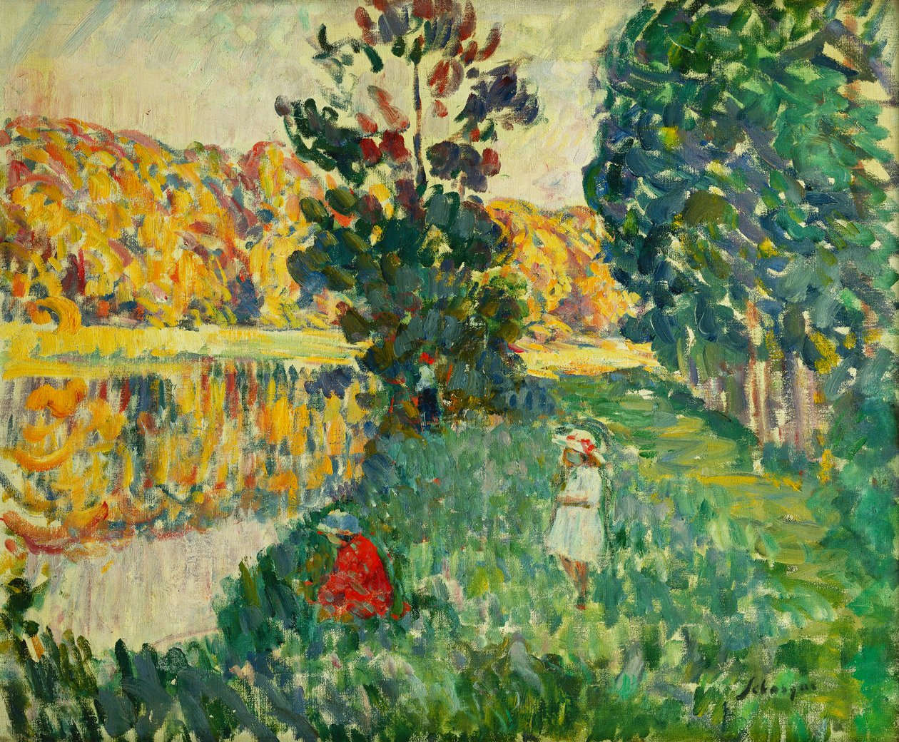 De Vijvers van St. Peter door Henri Lebasque