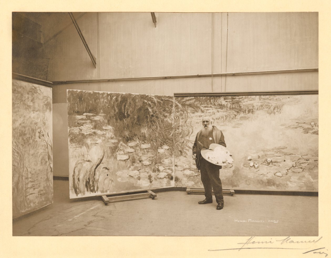Claude Monet (1840-1926) voor zijn Schilderijen 
