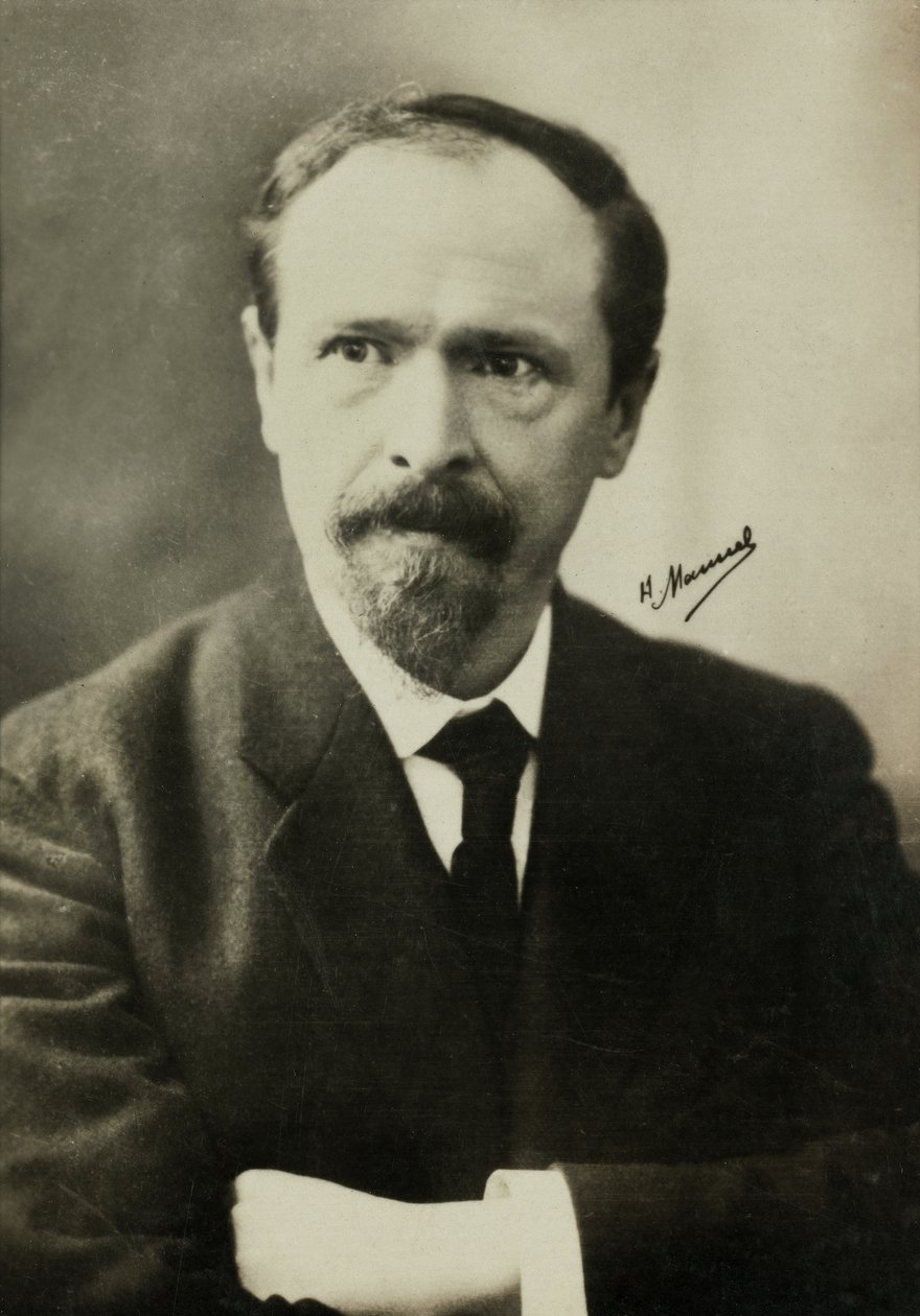 Portret van Eugene Emile Letailleur dit Lysis (foto) door Henri Manuel