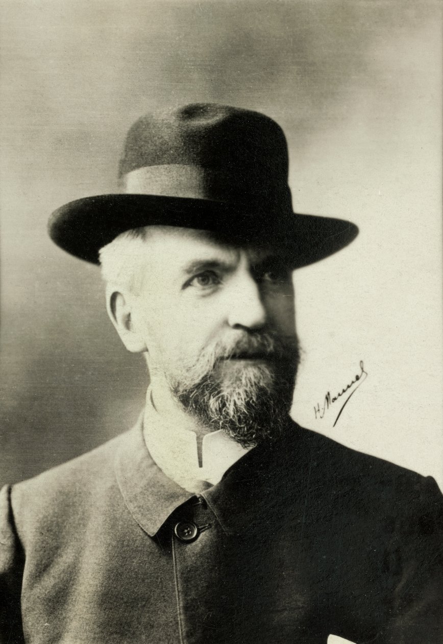 Portret van Georges Alexandre (foto) door Henri Manuel