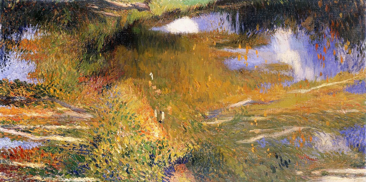 Het Groen Dichtbij de Bastide du Vert door Henri Martin