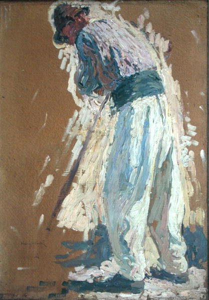 De arbeider door Henri Martin