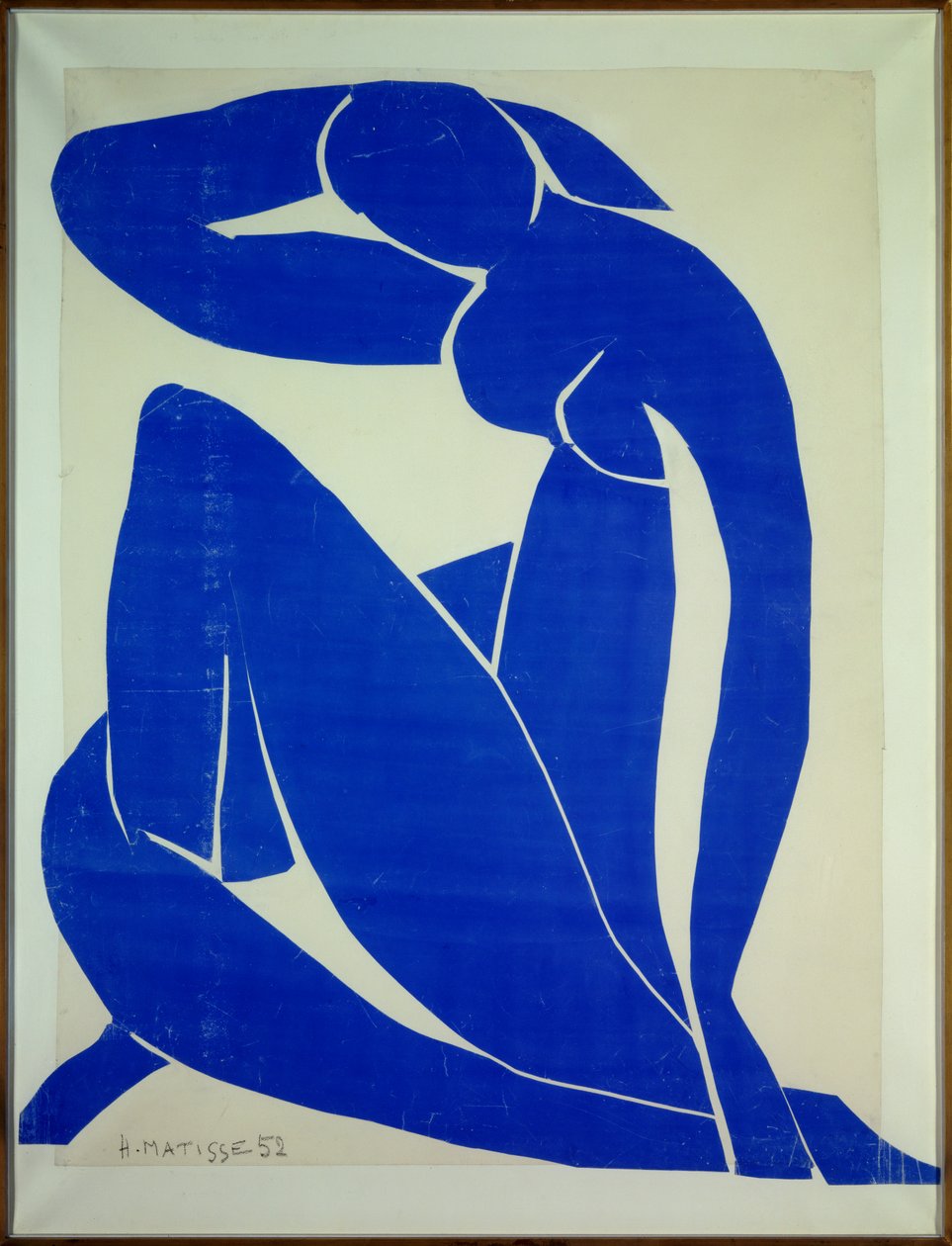 Blauw naakt II door Henri Matisse