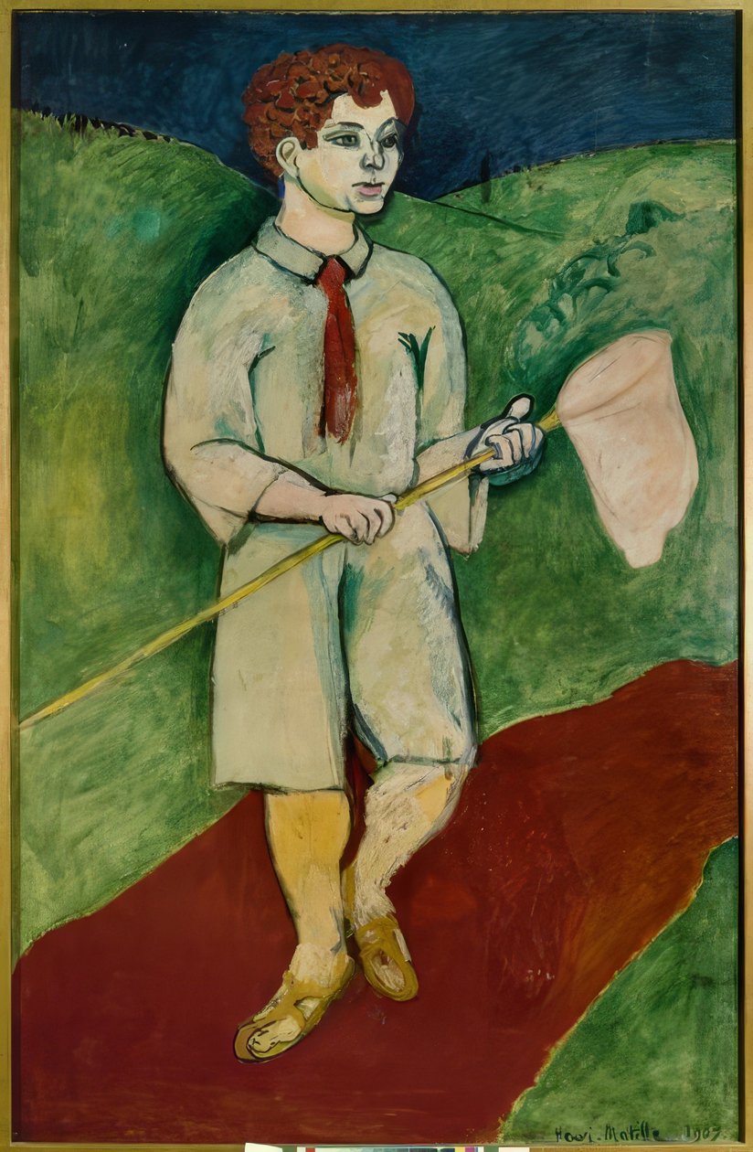 Jongen met Vlindernet door Henri Matisse