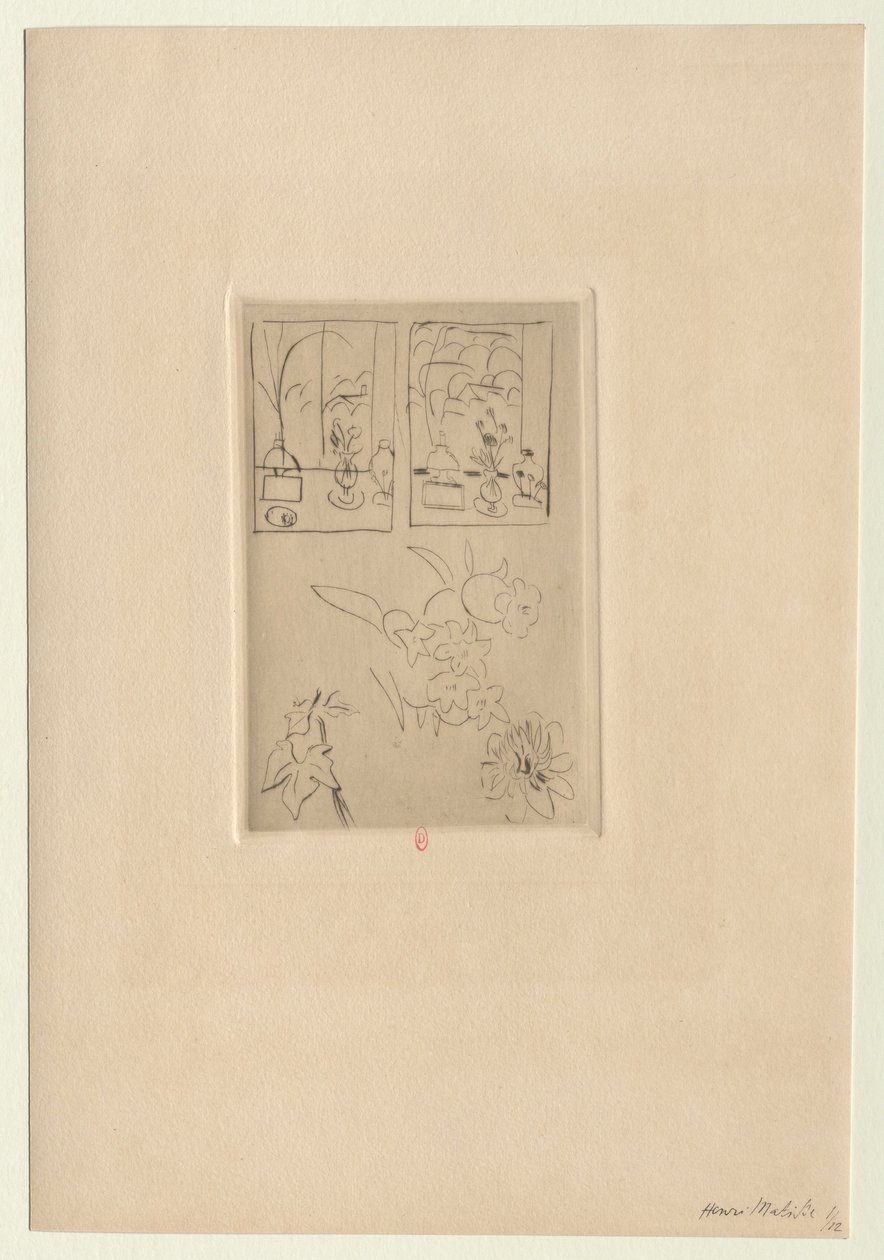 Klokjesbloemen door Henri Matisse