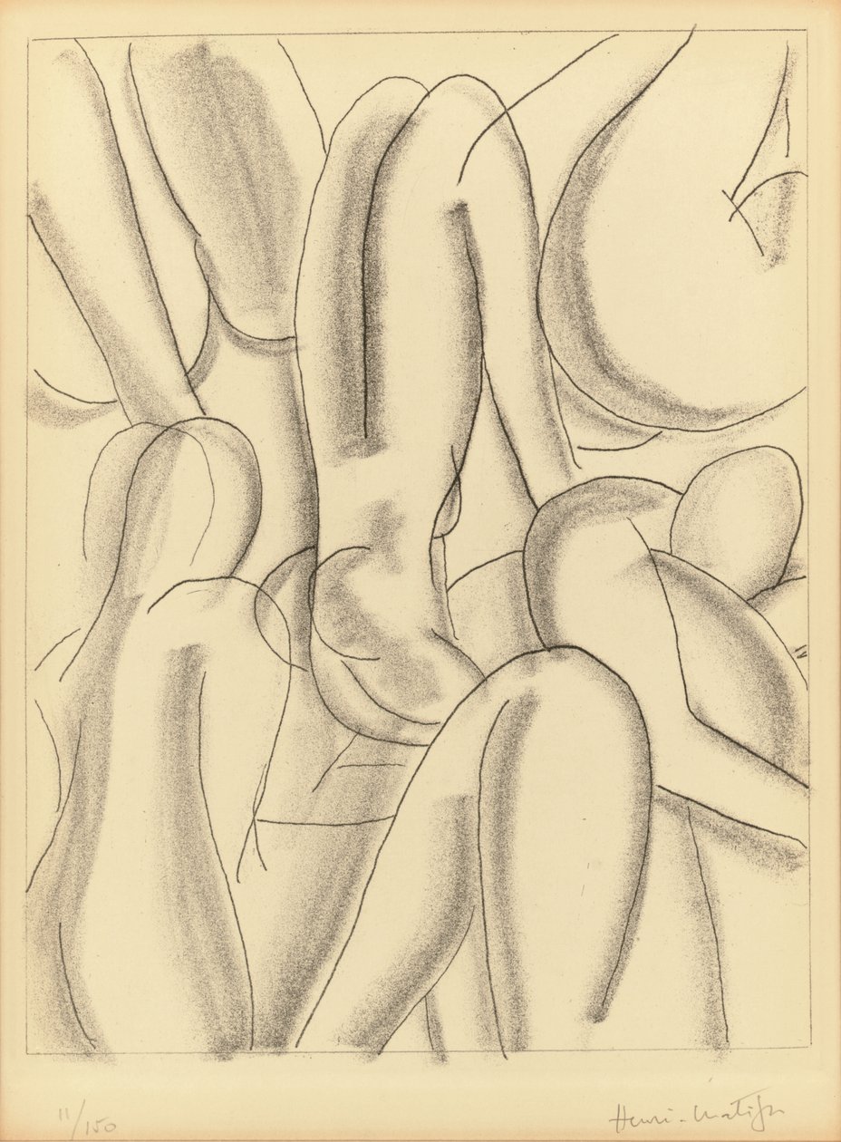Circé, uit Odysseus (D. 237; D. boeken 6) door Henri Matisse