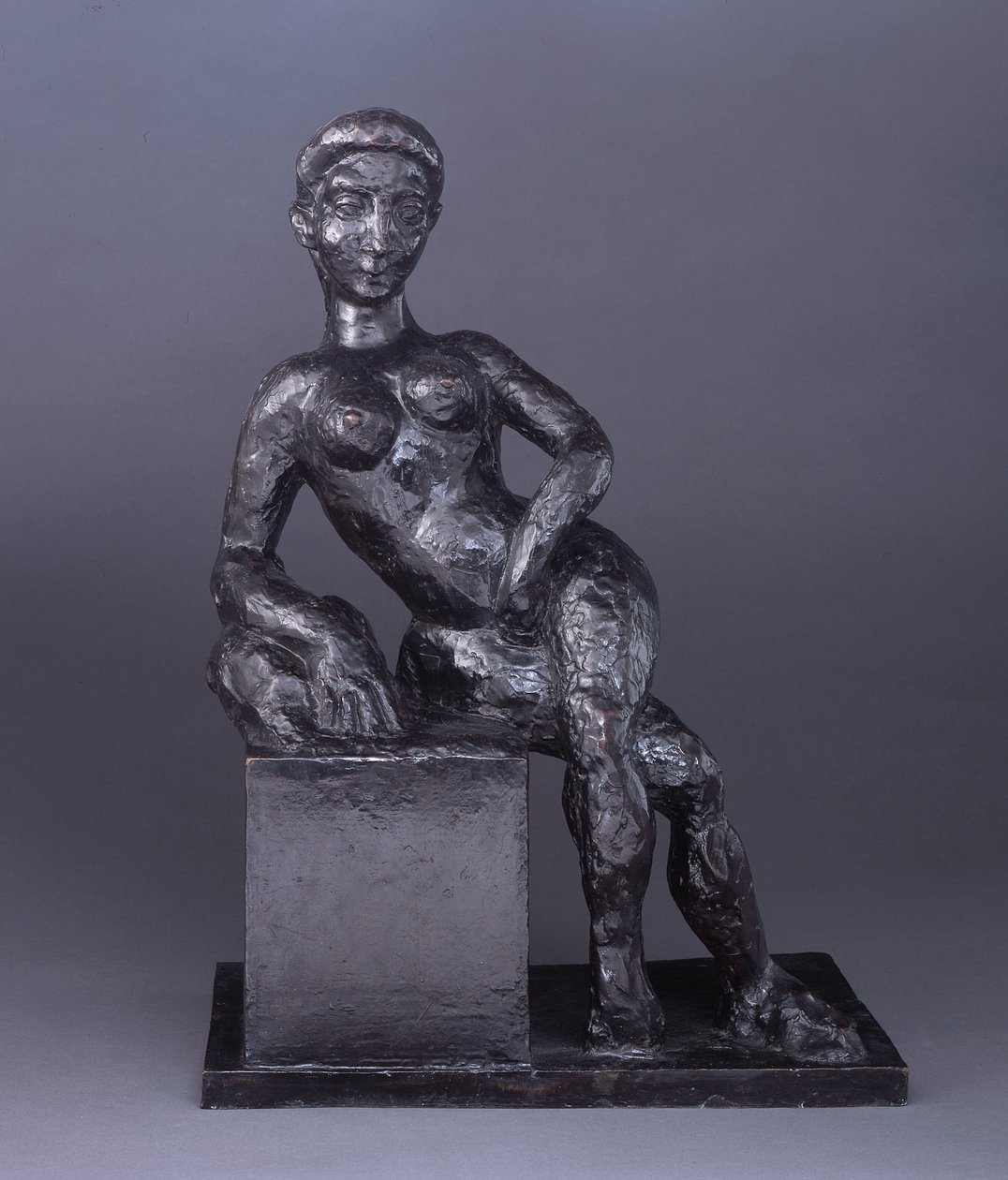 Decoratiefiguur, augustus 1908, gegoten 1954 (brons) door Henri Matisse
