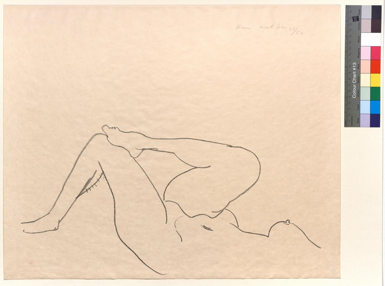 Onderzoek naar de benen door Henri Matisse