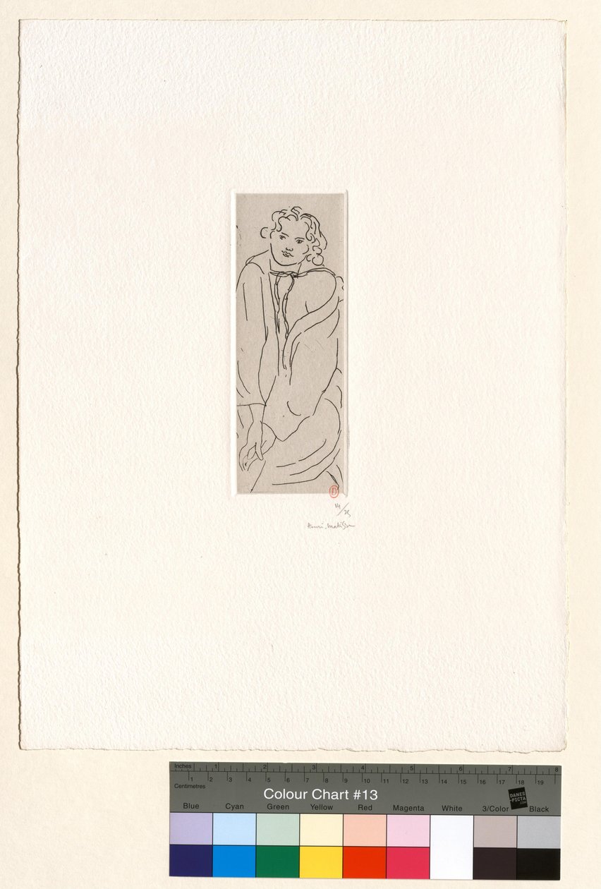 Figuur in kamerjas door Henri Matisse