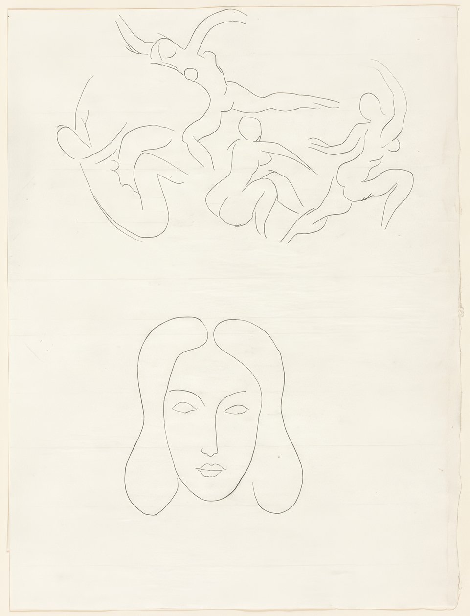 Hérodiade, Scène lV, plaat dertien uit Poesies de Mallarmé door Henri Matisse