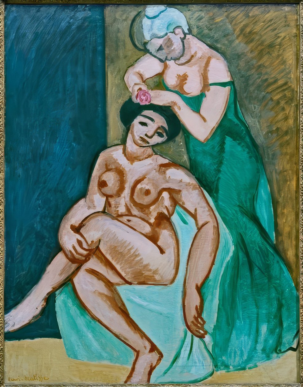 Het kapsel door Henri Matisse