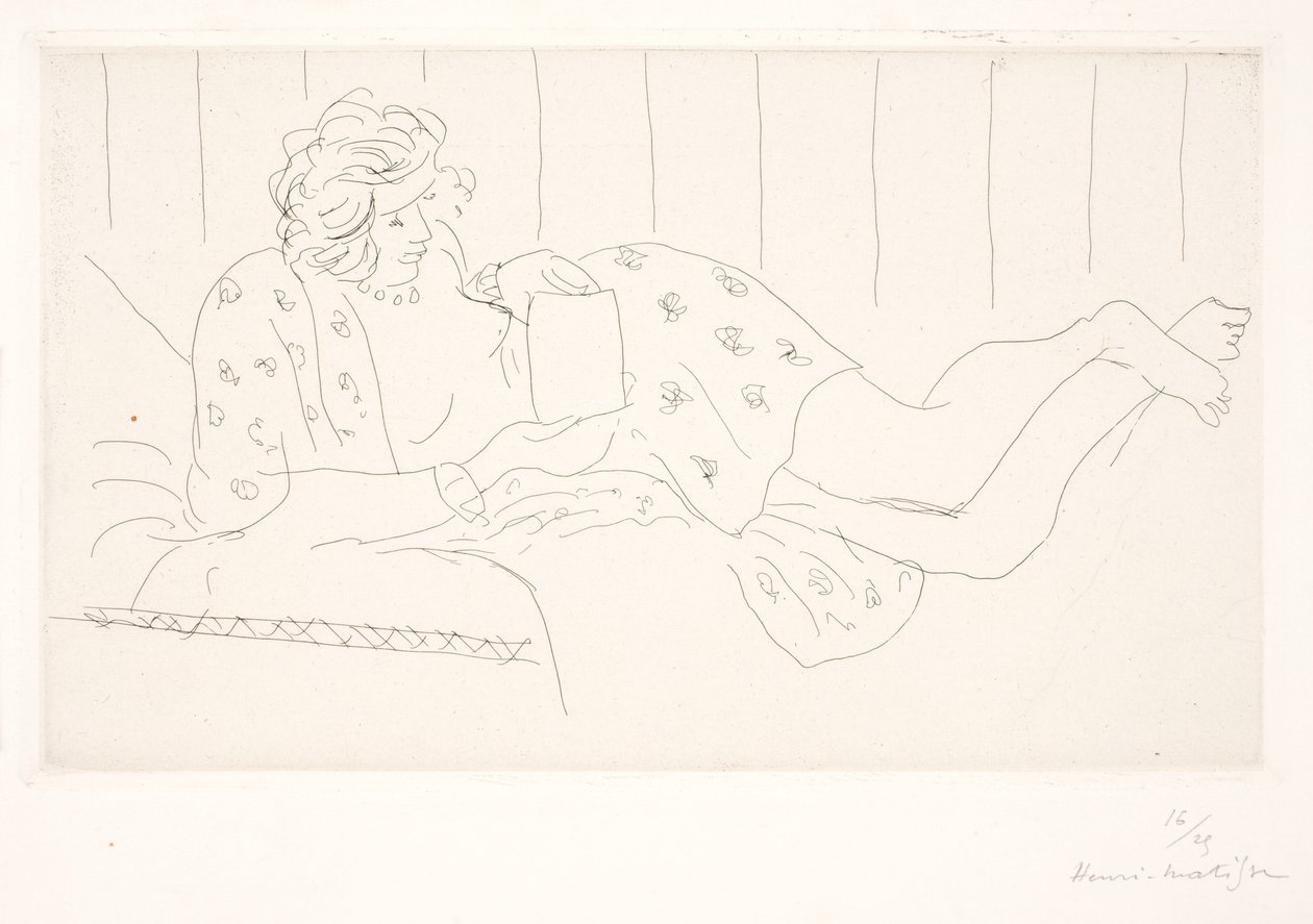 De brief door Henri Matisse