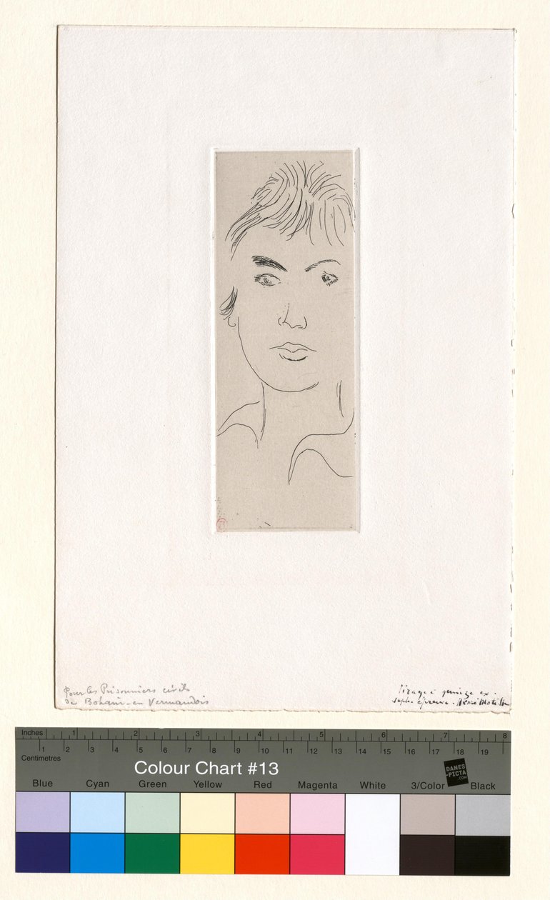 Madame Josette Gris door Henri Matisse