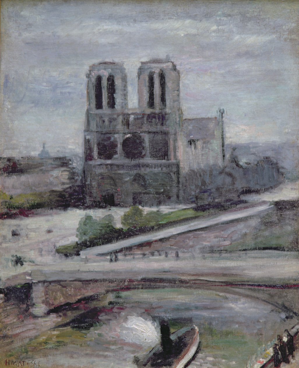 Notre Dame (olieverf op doek) door Henri Matisse